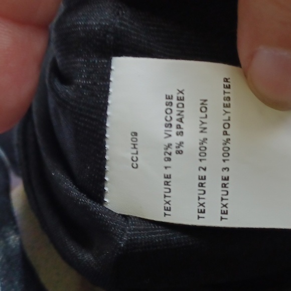 Cocomenthe. French Designer. Metal thread Lace Trimmed  Dress.  Size 2, lined - Picture 10 of 11